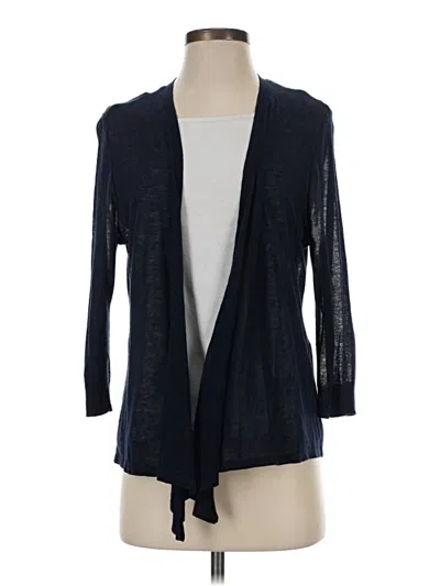 Pre-owned Chico's Cardigan Sweater In Blue