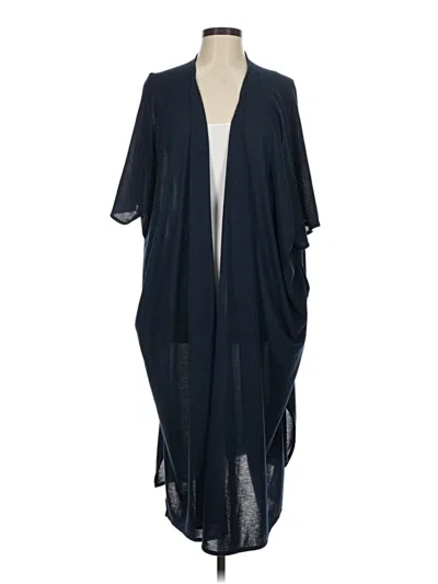 Pre-owned Chico's Cardigan Sweater In Blue