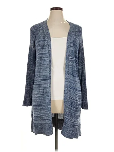 Pre-owned Chico's Cardigan Sweater In Blue