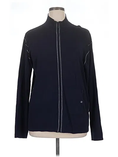 Pre-owned Chico's Cardigan Sweater In Blue