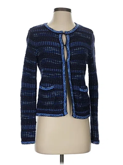 Pre-owned Chico's Cardigan Sweater In Blue
