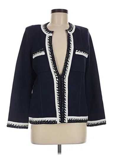 Pre-owned Chico's Cardigan Sweater In Blue