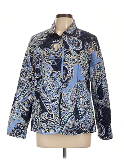 Pre-owned Chico's Cardigan Sweater In Blue