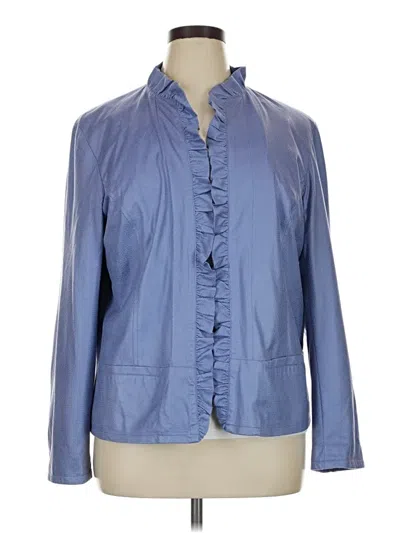 Pre-owned Chico's Cardigan Sweater In Blue