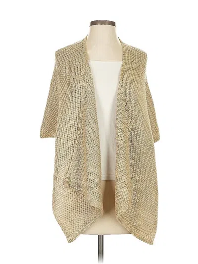 Pre-owned Chico's Cardigan Sweater In Brown