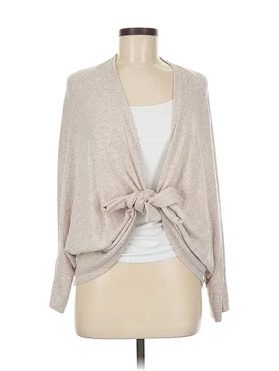 Pre-owned Chico's Cardigan Sweater In Brown