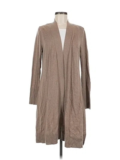 Pre-owned Chico's Cardigan Sweater In Brown