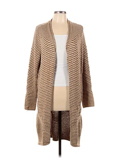 Pre-owned Chico's Cardigan Sweater In Brown
