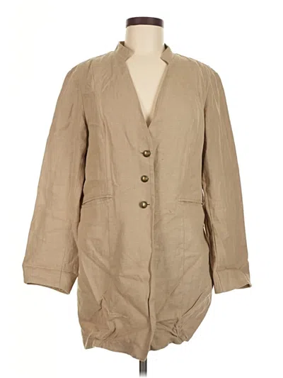 Pre-owned Chico's Cardigan Sweater In Brown