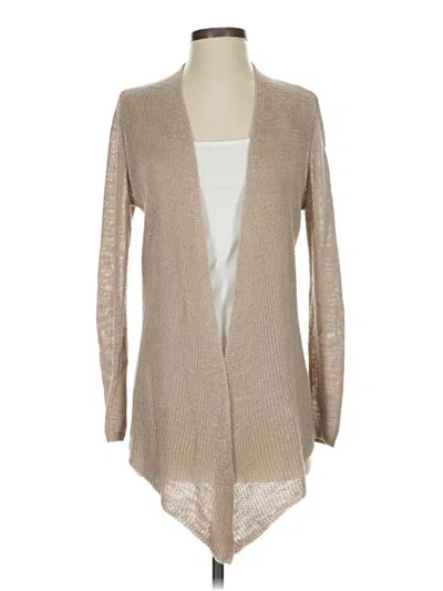 Pre-owned Chico's Cardigan Sweater In Brown