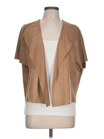 Pre-owned Chico's Cardigan Sweater In Brown