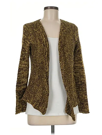 Pre-owned Chico's Cardigan Sweater In Brown