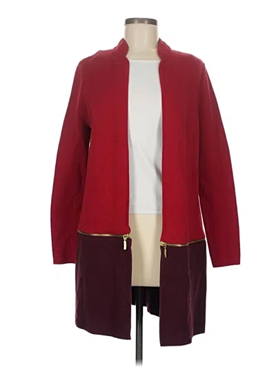 Chico's Cardigan Sweater In Red