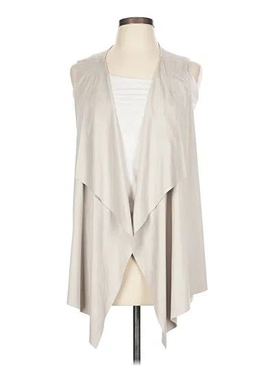 Pre-owned Chico's Cardigan Sweater In Gray