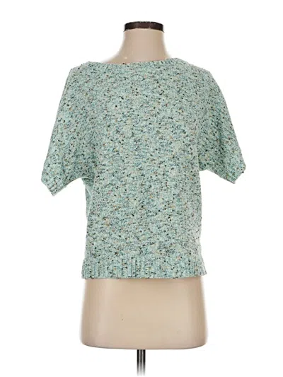 Pre-owned Chico's Cardigan Sweater In Green