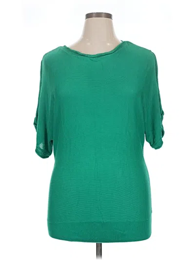 Chico's Cardigan Sweater In Green