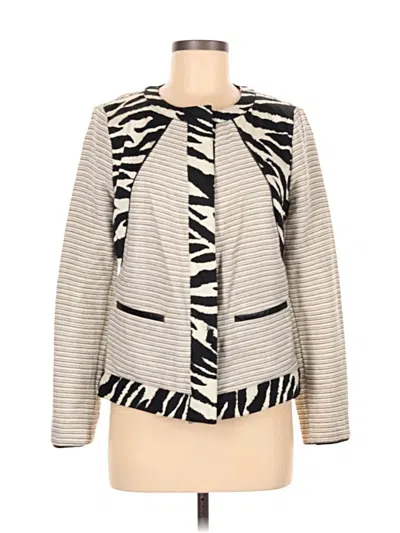 Pre-owned Chico's Cardigan Sweater In Ivory