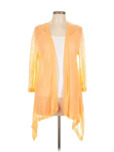 Pre-owned Chico's Cardigan Sweater In Orange