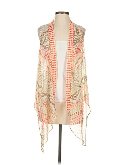 Pre-owned Chico's Cardigan Sweater In Orange