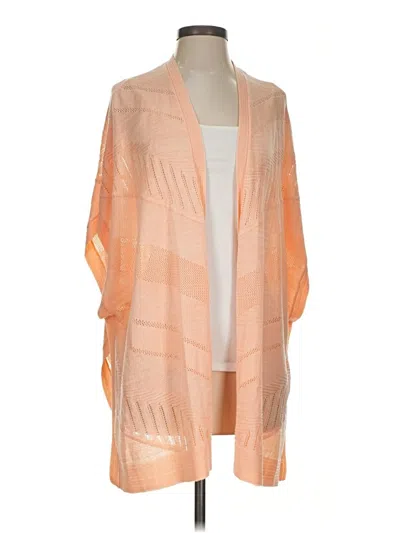 Pre-owned Chico's Cardigan Sweater In Orange