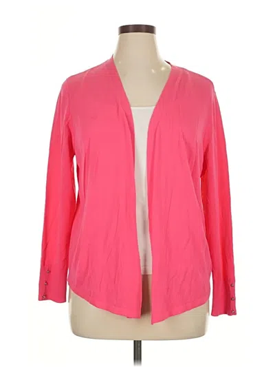 Chico's Cardigan Sweater In Pink