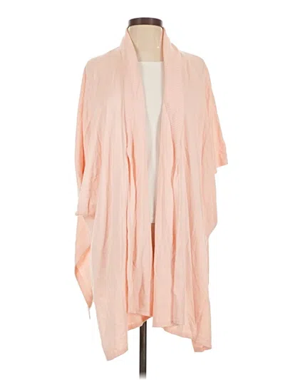 Pre-owned Chico's Cardigan Sweater In Pink