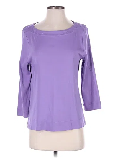 Pre-owned Chico's Cardigan Sweater In Purple