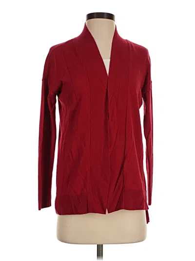 Pre-owned Chico's Cardigan Sweater In Red