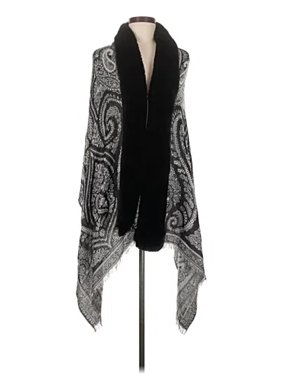 Pre-owned Chico's Cardigan Sweater In Silver