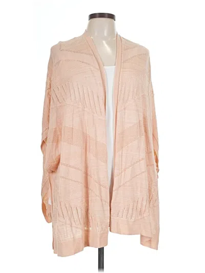Pre-owned Chico's Cardigan Sweater In Tan