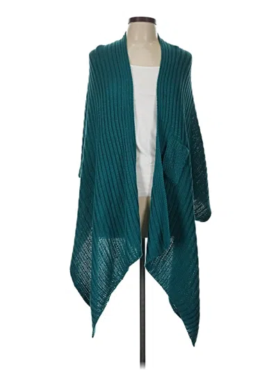 Pre-owned Chico's Cardigan Sweater In Teal