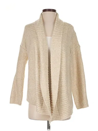 Pre-owned Chico's Cardigan Sweater In White