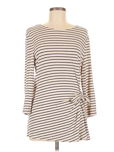 Pre-owned Chico's Cardigan Sweater In White