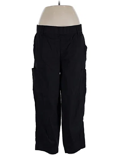 Pre-owned Chico's Cargo Pants In Black