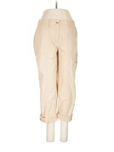 Pre-owned Chico's Cargo Pants In Brown