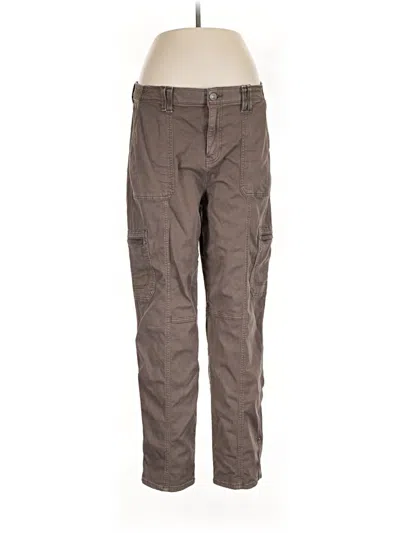 Pre-owned Chico's Cargo Pants In Brown