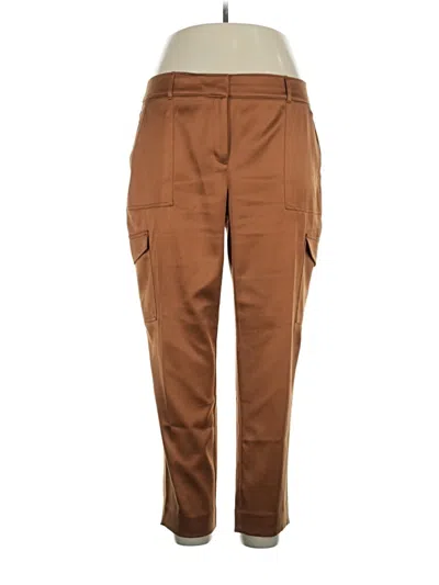 Pre-owned Chico's Cargo Pants In Gold