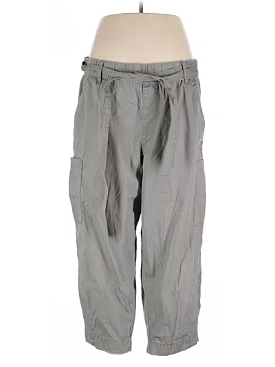Pre-owned Chico's Cargo Pants In Gray