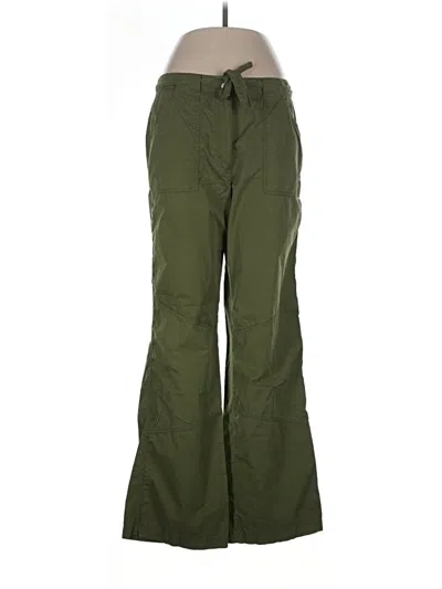 Pre-owned Chico's Cargo Pants In Green