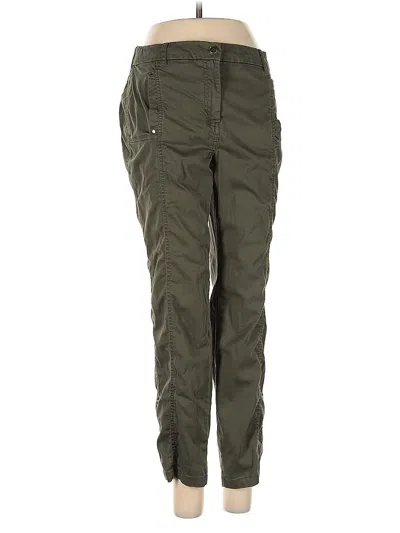 Pre-owned Chico's Cargo Pants In Green