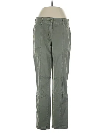 Pre-owned Chico's Cargo Pants In Green