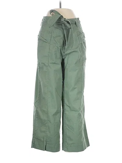 Pre-owned Chico's Cargo Pants In Green