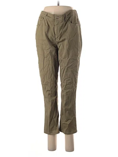 Pre-owned Chico's Cargo Pants In Green