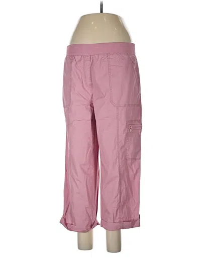 Pre-owned Chico's Cargo Pants In Pink