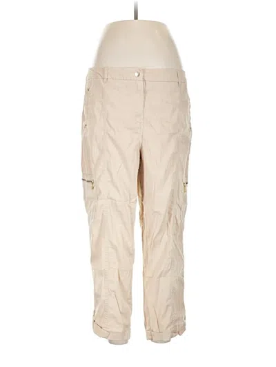 Pre-owned Chico's Cargo Pants In Tan