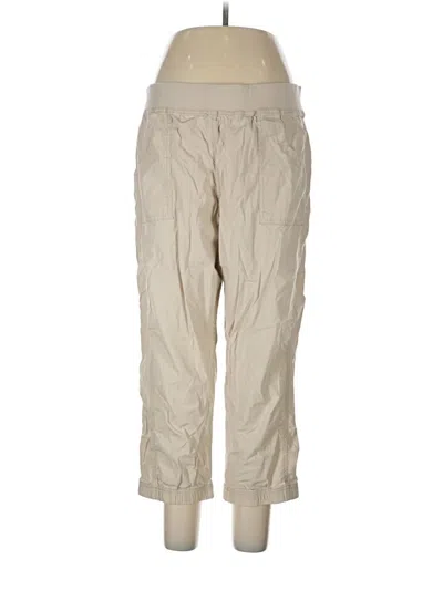 Pre-owned Chico's Cargo Pants In Tan