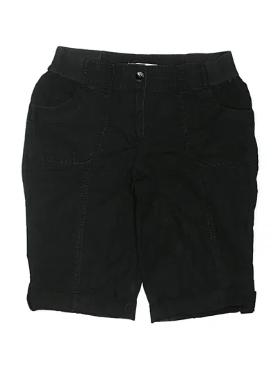 Pre-owned Chico's Cargo Shorts In Black