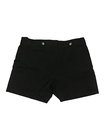 Pre-owned Chico's Cargo Shorts In Black