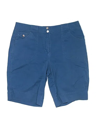 Pre-owned Chico's Cargo Shorts In Blue