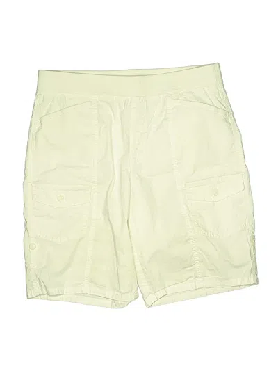 Pre-owned Chico's Cargo Shorts In Green